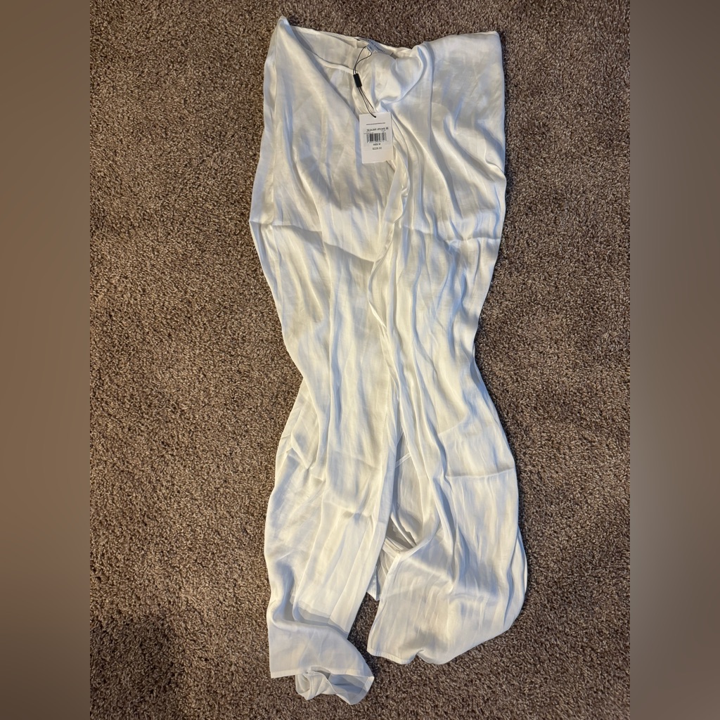 Solid & Striped Leau Skirt Optic White Size M Sofia Ritchie